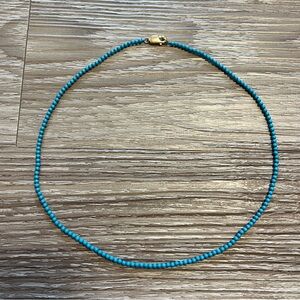 Made By Mary Turquoise Choker Necklace